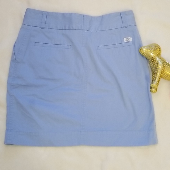 Women's Vineyard Vines Baby Blue Skirt Size 2 NWOT - Picture 2 of 6